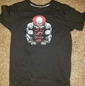 IT movie lifting shirt